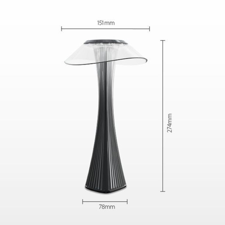 LED Bronze/Black Thin Waist Desk Lamp